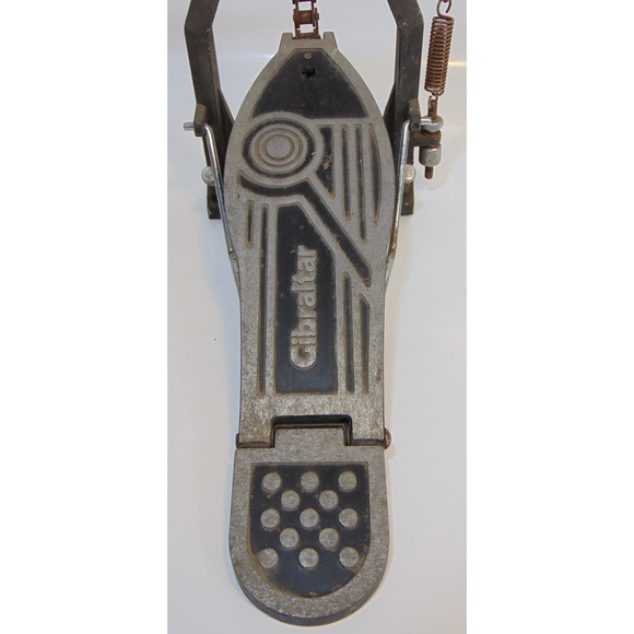 Gibraltar Drum Bass Petal Vintage Chain Drive DC-254BR Kick Stroke Single Pro - Picture 10 of 16